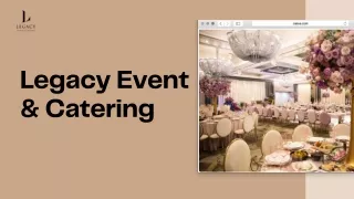 legacy event catering