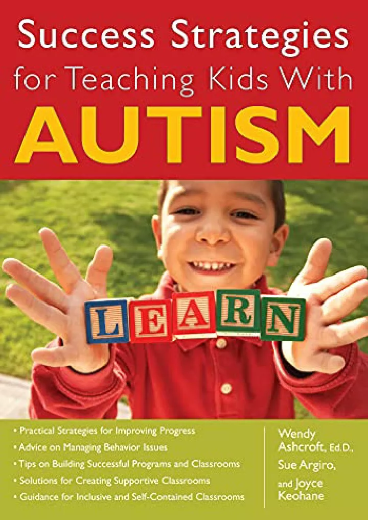 PPT - full ‹download› (pdf) Success Strategies for Teaching Kids With ...