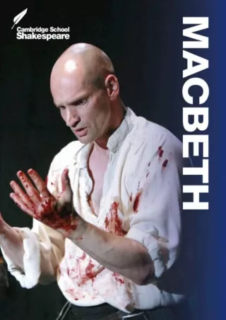get [pdf] ‹download› Macbeth (Cambridge School Shakespeare)