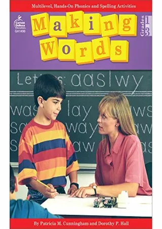 get (pdf) ‹download› Making Words, Grades 1 - 3