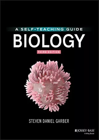 read [ebook] (pdf) Biology: A Self-Teaching Guide (Wiley Self Teaching Guid