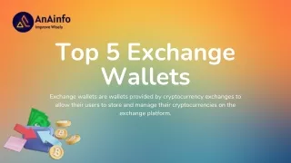 Top 5 Exchange wallets