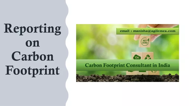 reporting on carbon footprint