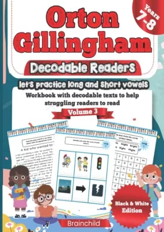 {PDF} DOWNLOAD Orton Gillingham Decodable Readers: let’s practice long and