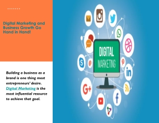 Digital Marketing and Business Growth Go Hand in Hand!