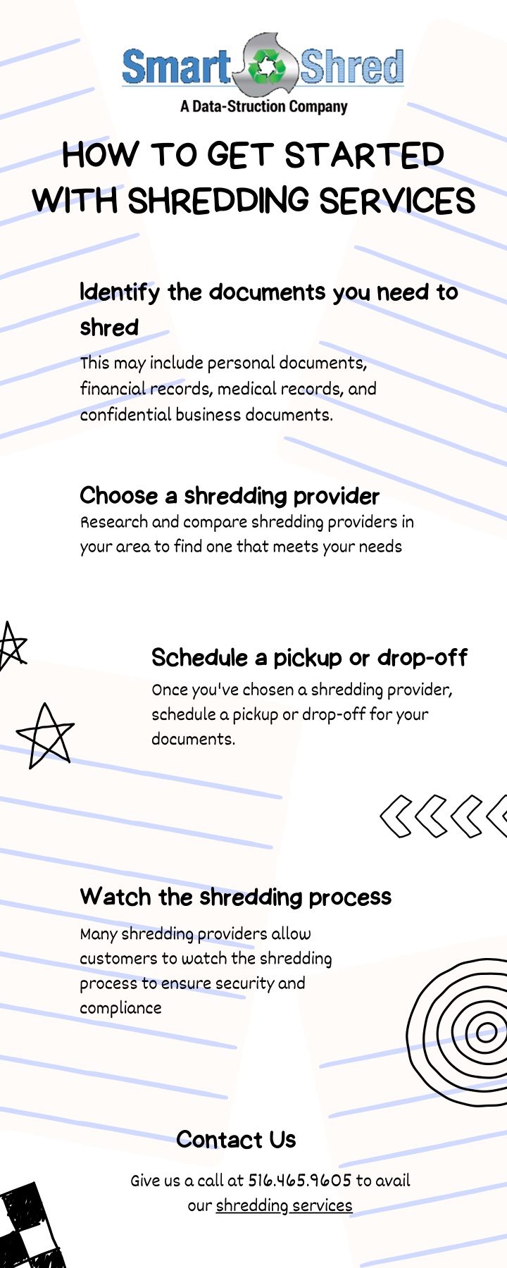 how to get started with shredding services