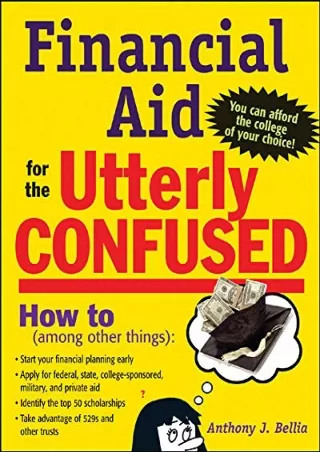 epub download Financial Aid for the Utterly Confused (Utterly Confused Series)