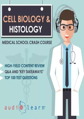 free pdf Cell Biology and Histology - Medical School Crash Course