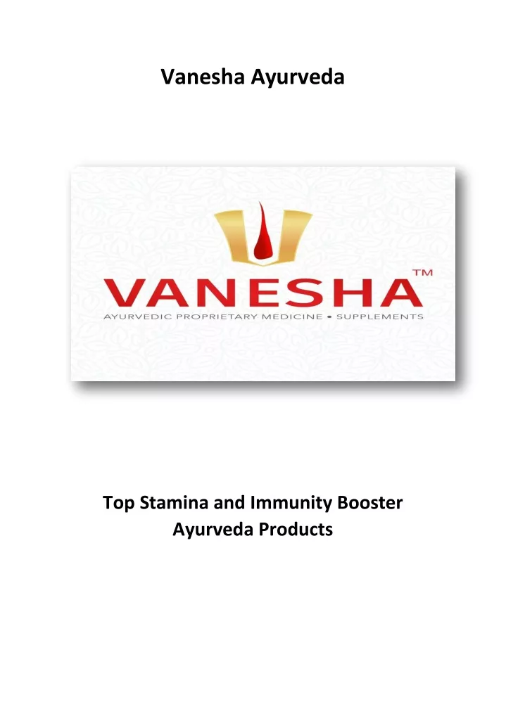 vanesha ayurveda