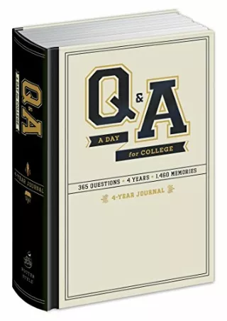 [ebook] download Q&A a Day for College: 4-Year Journal