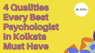 4 Qualities Every Best Psychologist In Kolkata Must Have