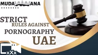Strict Rules Against pornography UAE