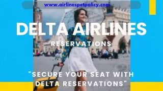 Fly stress-free with Delta's easy reservations