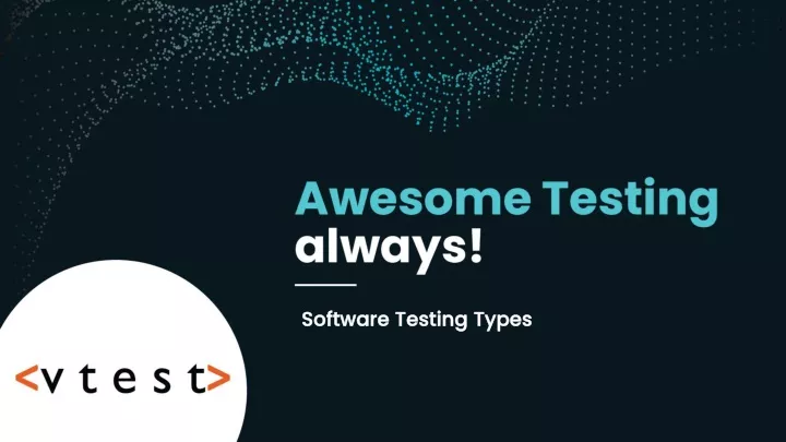 software testing types