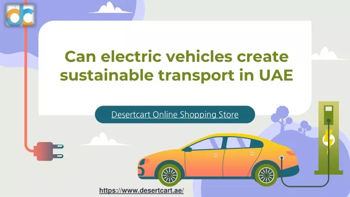 can electric vehicles create sustainable transport in uae