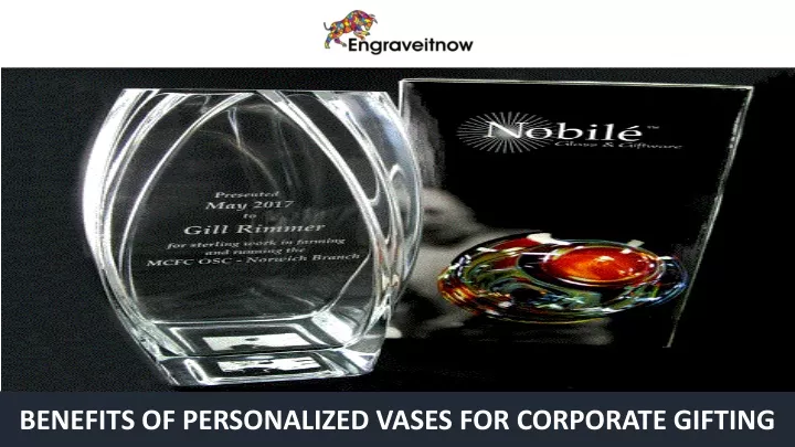 benefits of personalized vases for corporate