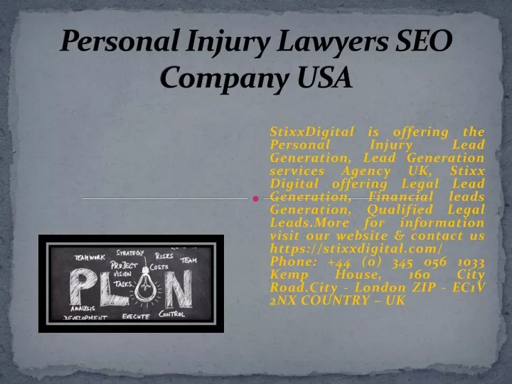 personal injury lawyers seo company usa