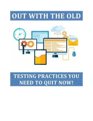 out with the old