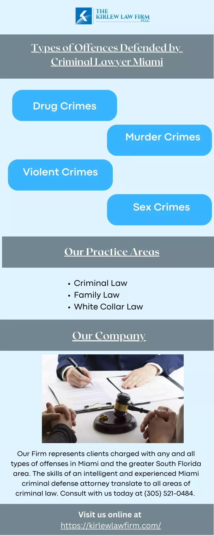 types of offences defended by criminal lawyer