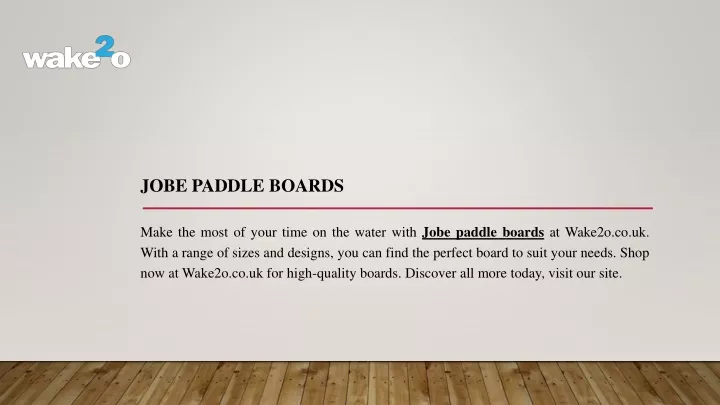 jobe paddle boards