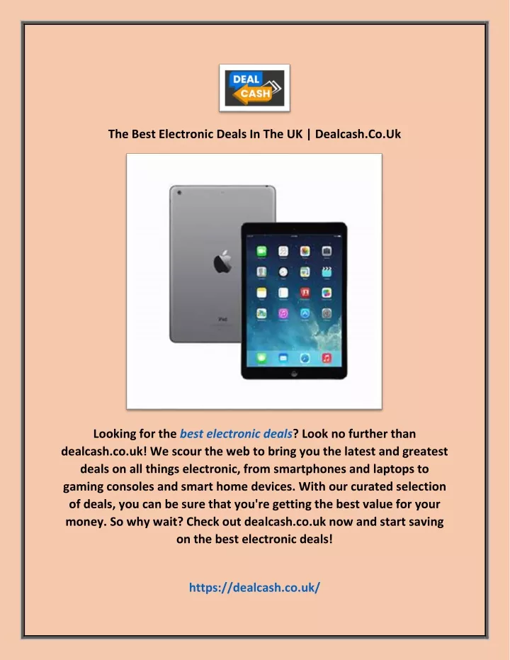the best electronic deals in the uk dealcash co uk