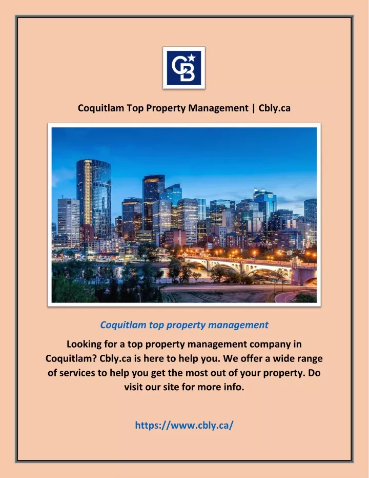 coquitlam top property management cbly ca