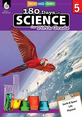 PDF/READ 180 Days of Science: Grade 5 - Daily Science Workbook for Classroom and