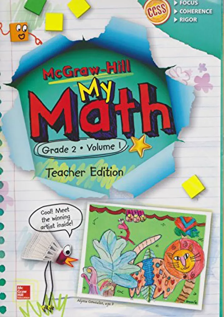 PPT - PDF/READ My Math Grade 2 Volume 1 Teacher Edition PowerPoint ...