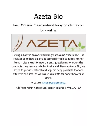 azeta bio