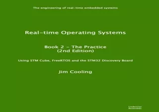 (pdf)full ‹download› Real-time Operating Systems: Book 2 - The Practice (The eng