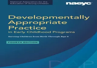 download Developmentally Appropriate Practice in Early Childhood Programs Servin