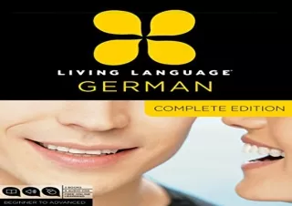 download Living Language German, Complete Edition: Beginner through advanced cou