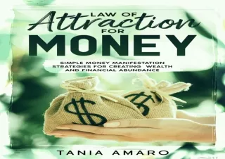 download Law of attraction for money : Simple money manifestation strategies for