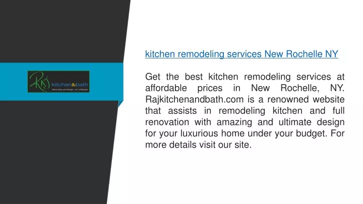 kitchen remodeling services new rochelle