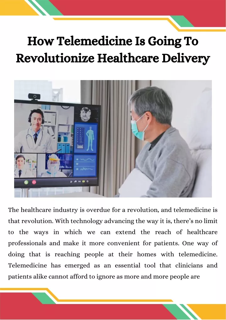 how telemedicine is going to revolutionize