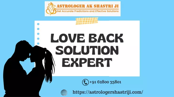 love back solution expert