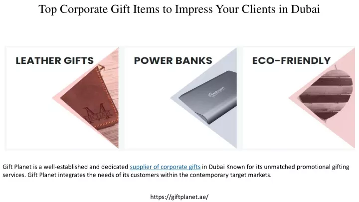 top corporate gift items to impress your clients