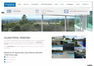 A Comprehensive Guide to Glass Pool Fencing Solutions in Auckland