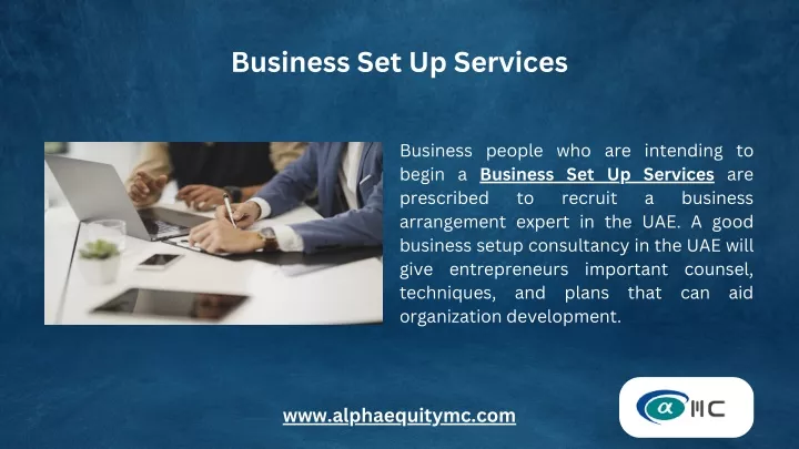 business set up services