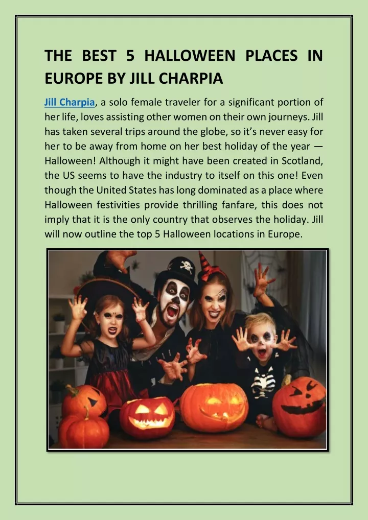 the best 5 halloween places in europe by jill