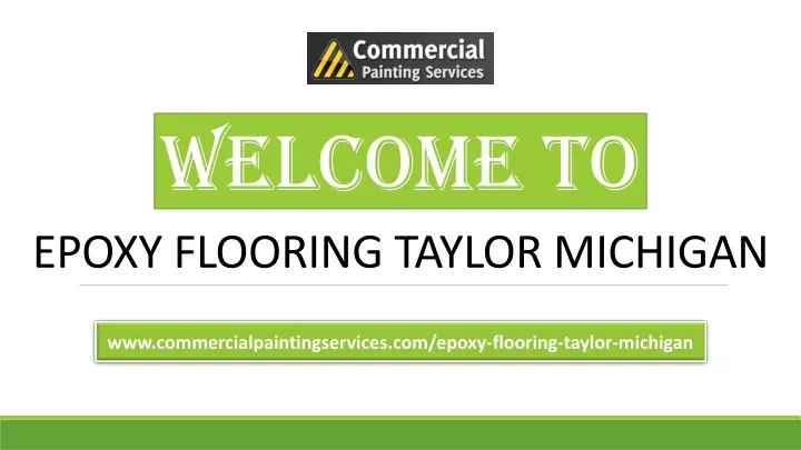 epoxy flooring taylor michigan