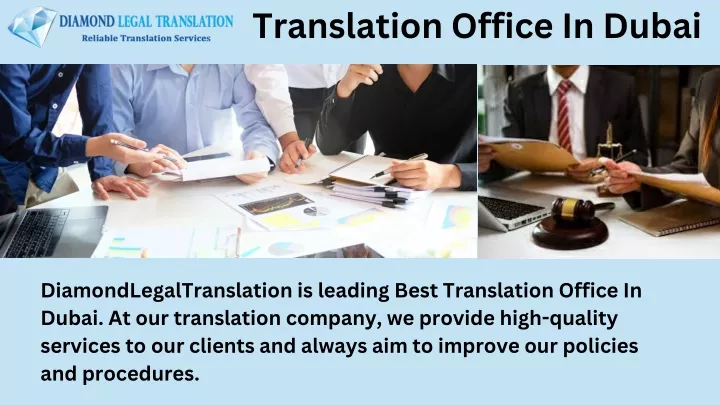 translation office in dubai