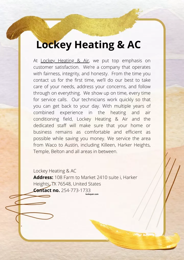 lockey heating ac