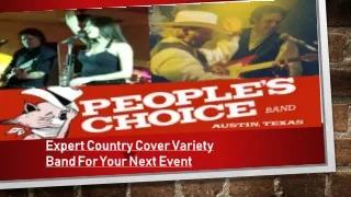 Expert Country Cover Variety Band For Your Next Event