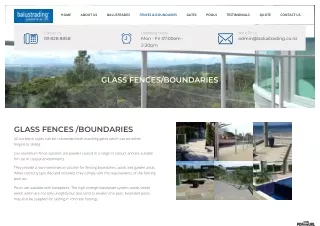 Top Quality Glass Fencing Boundaries Installers in Auckland