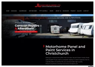 Motorhome Panel and Paint Services in Christchurch