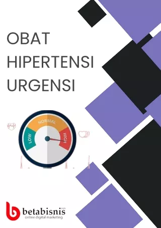 Obat Hipertensi Urgensi Pekanbaru, WA 0878 9381 1922