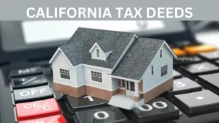 CALIFORNIA TAX DEEDS