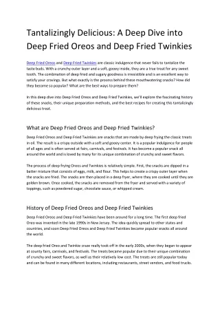 Tantalizingly Delicious_ A Deep Dive into Deep Fried Oreos and Deep Fried Twinkies_16 Feb