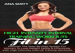 ‹download› book [pdf] High Intensity Interval Training Workouts: Fit In 15, Disc
